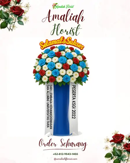 Standing Flowers Pandan Kasturi